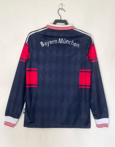 Bayern Munich Home Long Sleeve Retro Jersey 1997/99