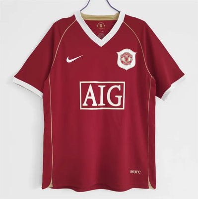 Manchester United Home Retro Jersey 06/07