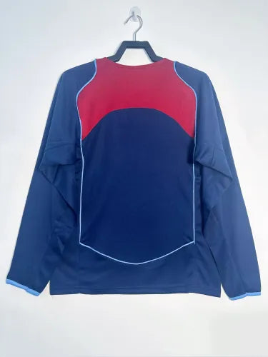 Atletico Madrid Away Long Sleeve Retro Jersey 2004/05