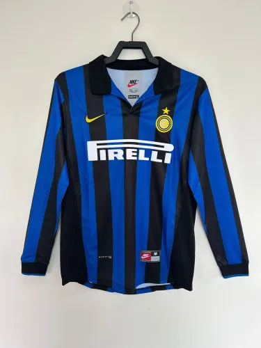 Inter Milan Home Long Sleeve Retro Jersey 1998/99