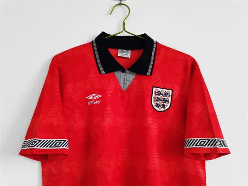 England Away Retro Jersey 1990