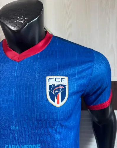 Cape Verde Home Man Player version Jersey 2025-26