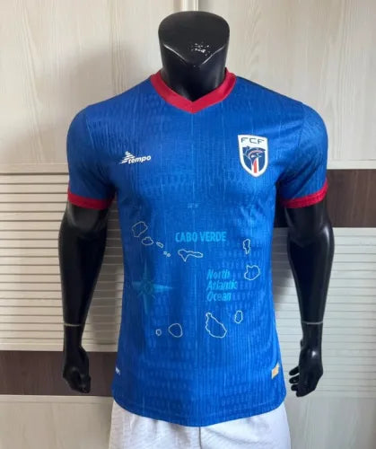 Cape Verde Home Man Player version Jersey 2025-26