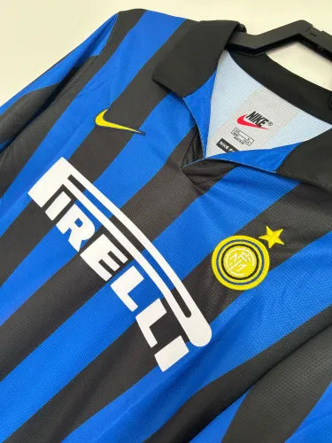Inter Milan Home Long Sleeve Retro Jersey 1998/99