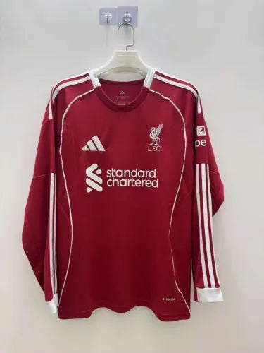 Liverpool Home Man Long Sleeve Jersey 25/26