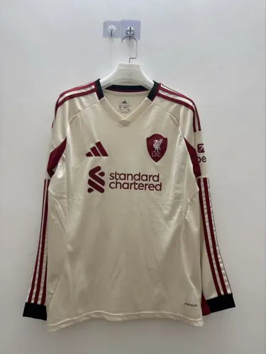Liverpool Away Man Long Sleeve Jersey 25/26